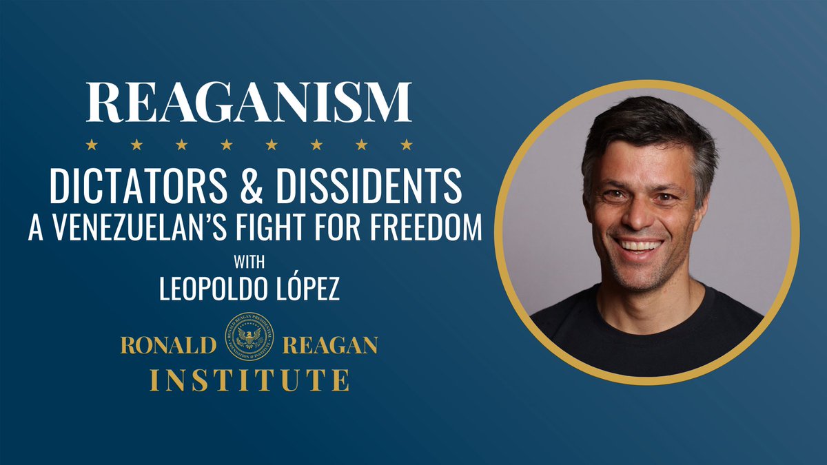 Ronald Reagan Institute (RRI) (@reaganinstitute) on Twitter photo En el episodio de Reaganismo de esta semana, <a href="/rachelhoff814/">Rachel Hoff</a> se sienta con el activista y disidente prodemocracia venezolano <a href="/leopoldolopez/">Leopoldo López</a> <a href="/VoluntadPopular/">Voluntad Popular</a>. Hablan sobre el régimen autocrático de Maduro y la red global que ayuda a apoyar a los dictadores de todo el mundo. En el episodio de Reaganismo de esta semana, <a href="/rachelhoff814/">Rachel Hoff</a> se sienta con el activista y disidente prodemocracia venezolano <a href="/leopoldolopez/">Leopoldo López</a> <a href="/VoluntadPopular/">Voluntad Popular</a>. Hablan sobre el régimen autocrático de Maduro y la red global que ayuda a apoyar a los dictadores de todo el mundo.