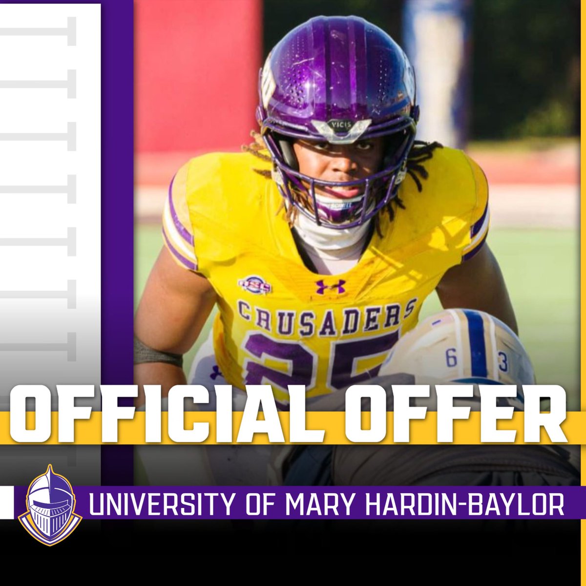 Blessed to be offered by UMHB. Thank you <a href="/Coach_Brace/">Nick Brace</a> for the opportunity. <a href="/CranfillGreg/">Greg Cranfill</a> <a href="/teamnix3k/">Jo Nixon</a> <a href="/Coach_C_Speed/">Speed</a> <a href="/sstephens21/">Shaun Stephens</a> <a href="/TheWGamePlan/">Sam Williams</a>