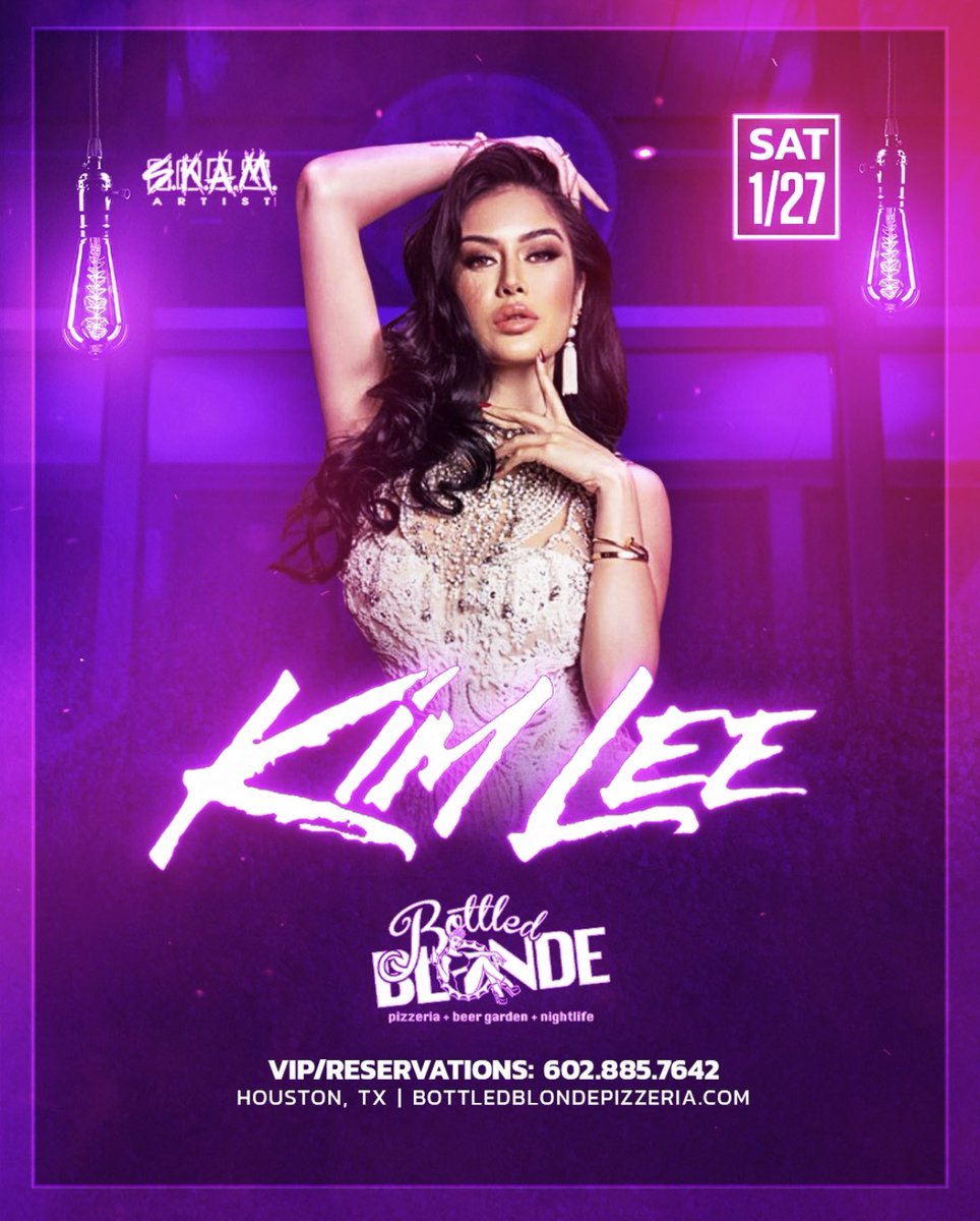 HOUSTON!! I’m coming to you Saturday, Jan 27th at Bottled Blonde!! Grab your tickets now 💗💗