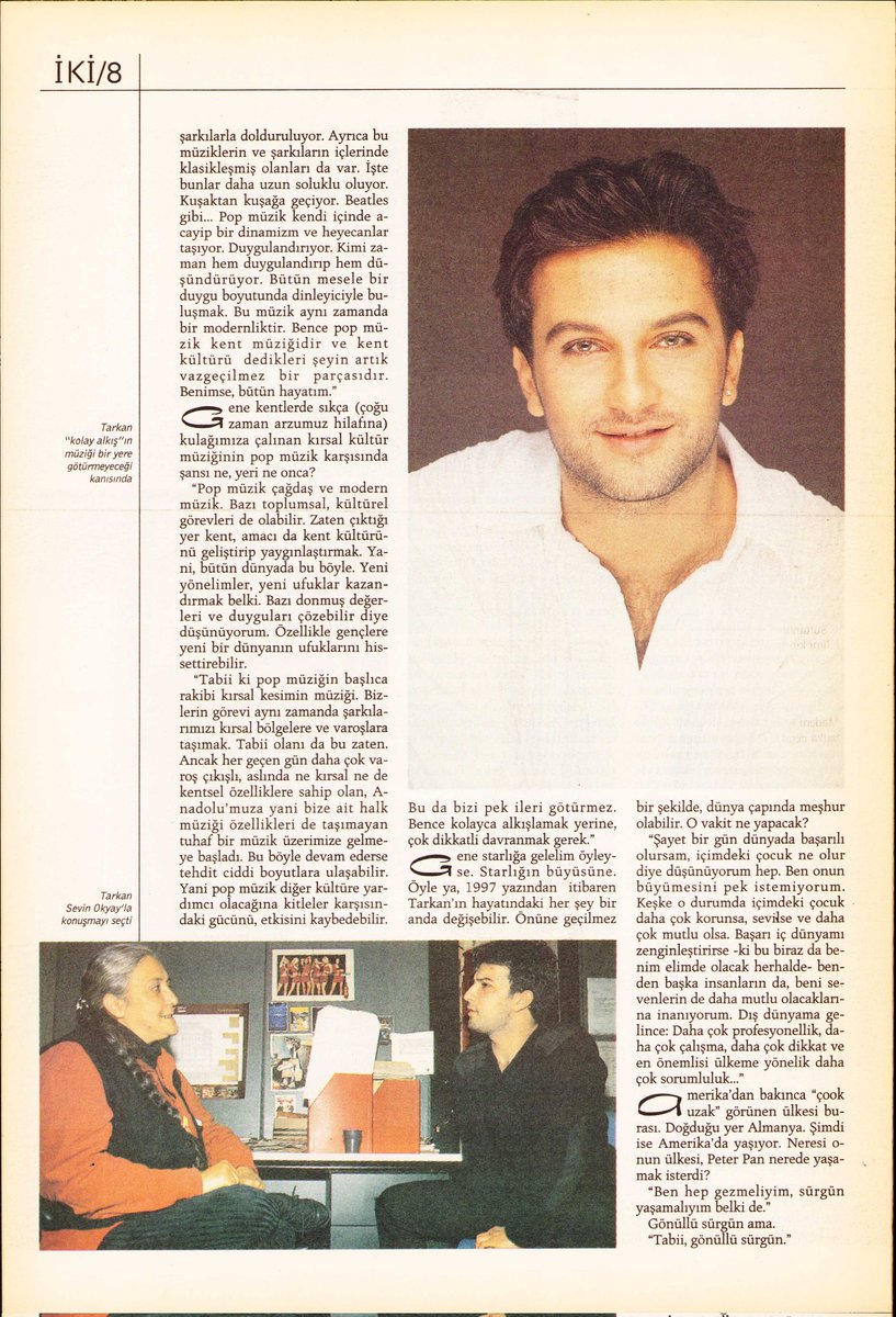 #Tarkan #SevinOkyay #Şubat #1997yılı @MehmetE29796180 @Yasemin70619829 @tchulya80 @NostaljiTV_