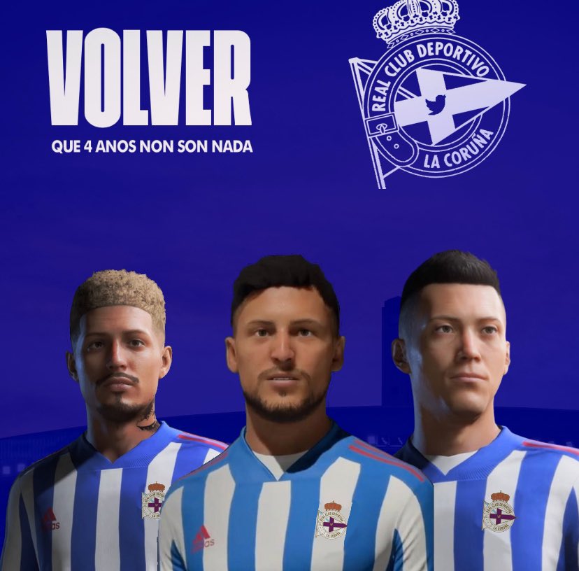 TwRCDeportivo's tweet photo. #TwDepor xa ten conta oficial 💙
Dalle a seguir para non perderte nada de #OsNosos: goles, adestramentos, exclusivas e todo o que non se ve nos streams https://t.co/jHFgS60TEZ