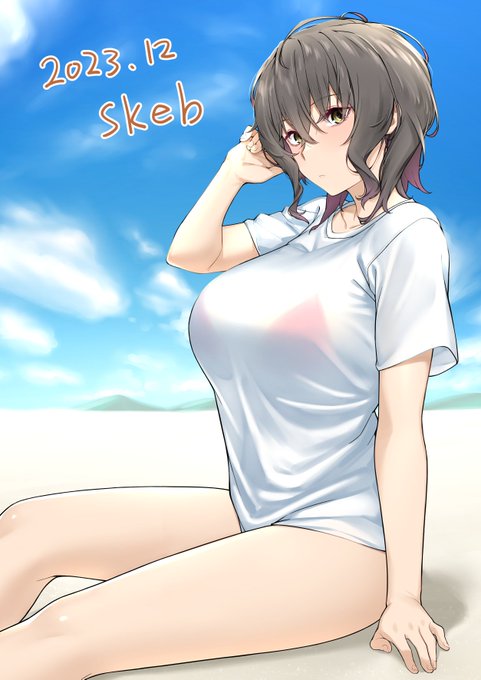 skebで描いたオリキャラのイラストです。
差分はファンサイトにあります。(R-18ではないです) 