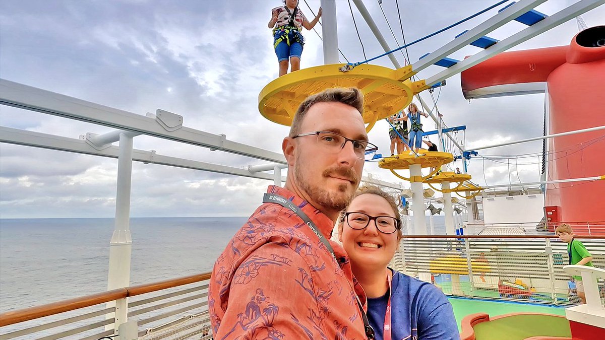 JoeSomebody1986's tweet photo. In the 5th (and final) video from my @carnival #cruise on the Vista we spend a final fun day at sea and then leave our fun ship.  It was a wonderful trip but it had to come to an end. 
https://t.co/nnIdQf6ADk https://t.co/Ih4DBnt2H3