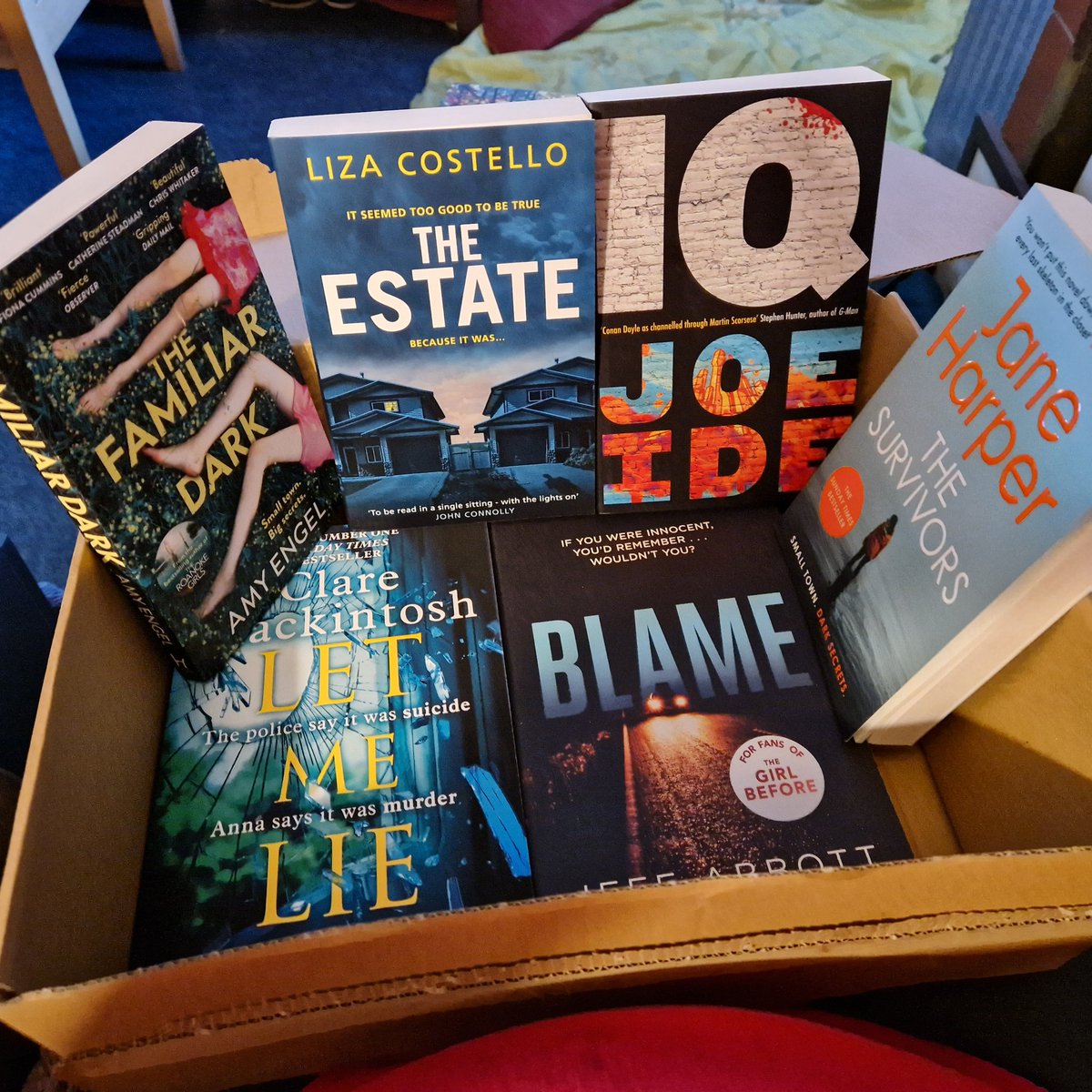 Red_Ed_Royal's tweet photo. Christmas Present of a Mystery Book Box from @chaptersbooks People know me so well. Very happy!!!! πππβ€οΈ
@claremackint0sh
@janeharperautho
@as_in_Leeza
@JoeIdeAuthor
@aengelwrites
@JeffAbbott
#christmasgifts #christmasbooks #bookstagram #grateful #iamreading #books #rosbc https://t.co/znABcSyWlX