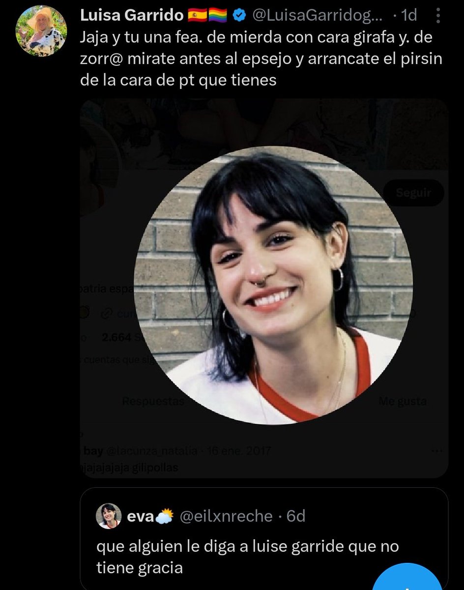 Luisa Garrido out of context tweet media