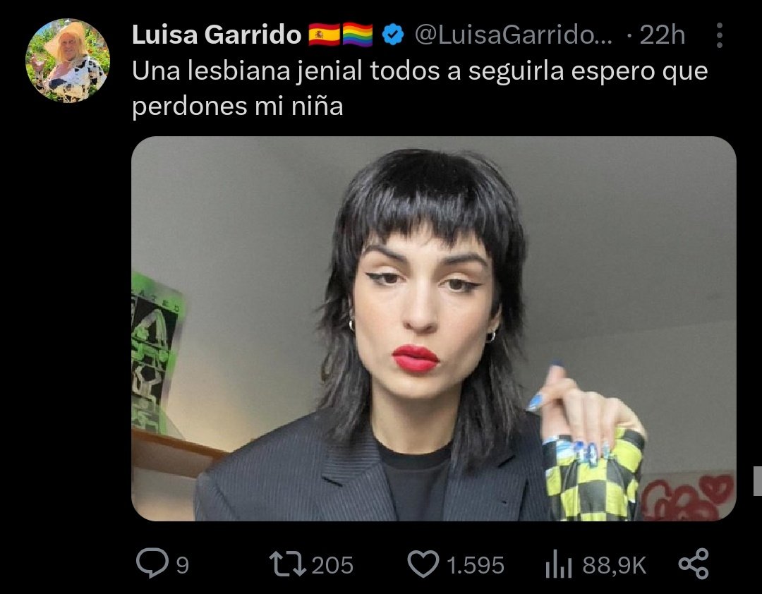 Luisa Garrido out of context tweet media