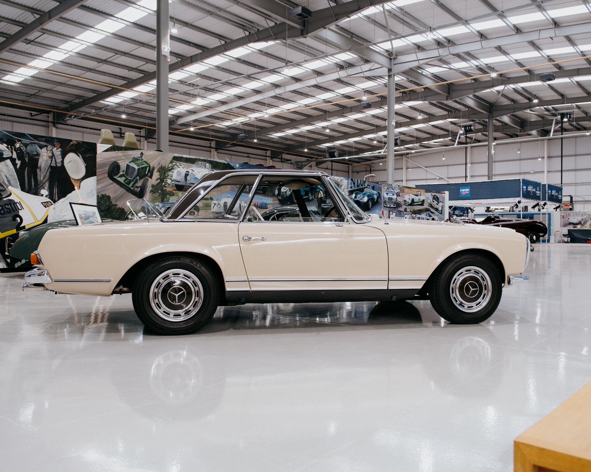 Feast your eyes on this beauty, a lovely restored ‘1970 Mercedes-Benz 280 SL Pagoda’, resplendent in a classic Beige hue. Boasting 44 years of cherished history, with just two devoted owners. jdclassics.com