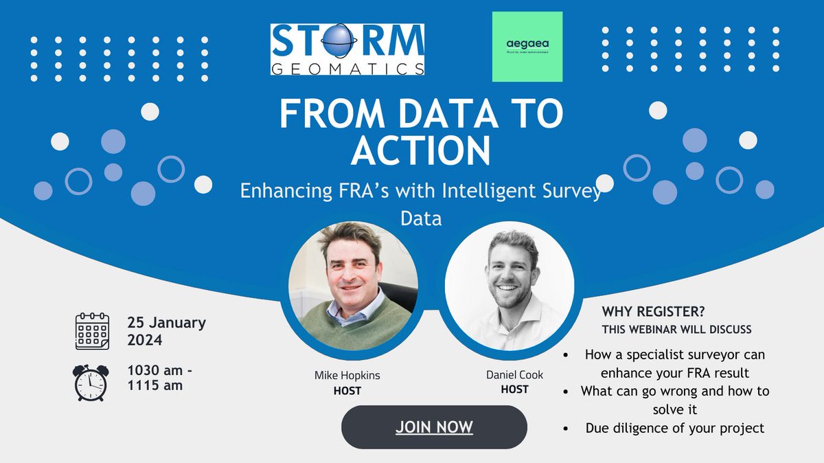 🌍Planning a development in 2024?

Who should to attend?
* Land owners
*Flood risk consultants
* Property managers
* Architects
*Environmental consultants
* Land Agents
Register 👇events.teams.microsoft.com/event/2e7b158a…
