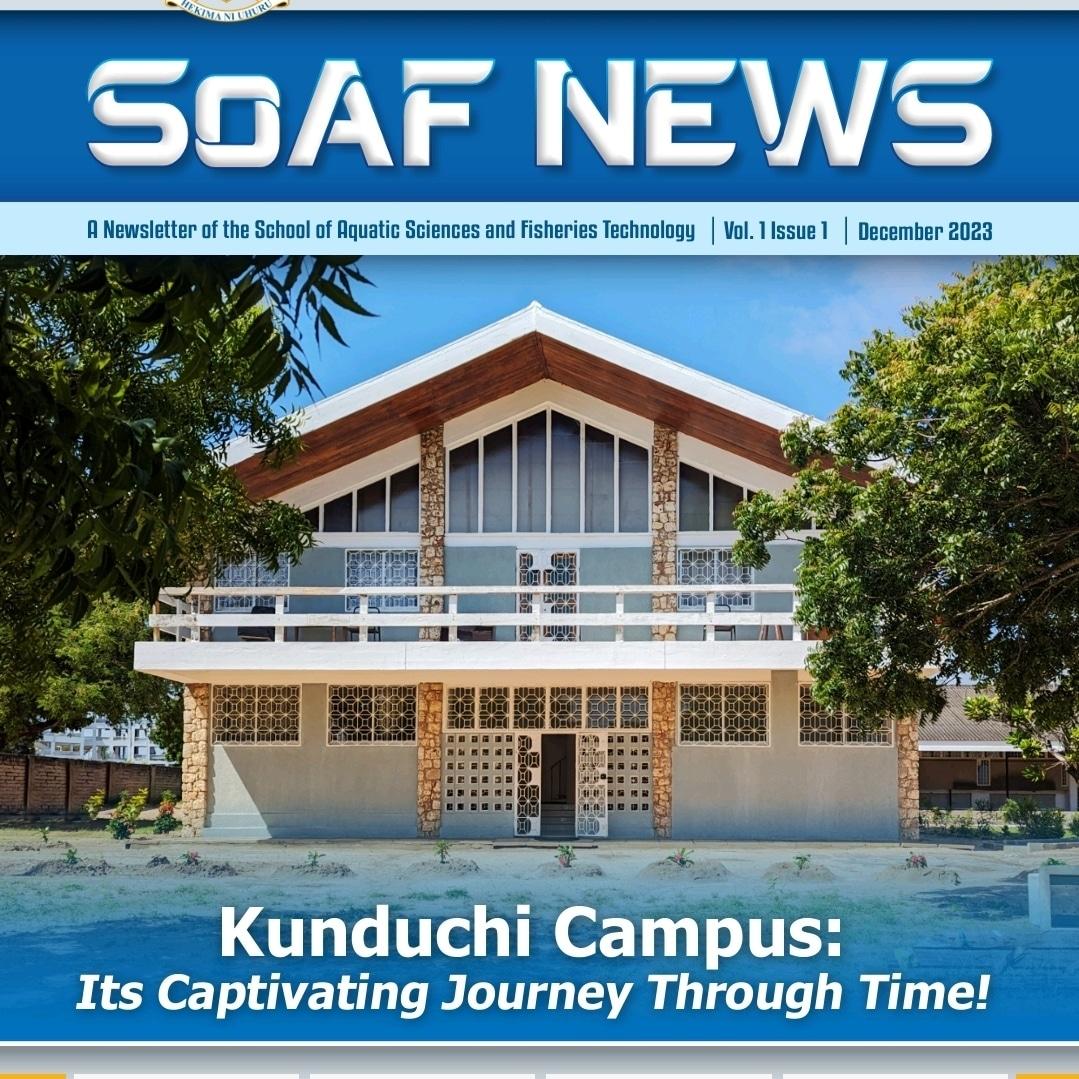The first issue of SoAF News is out!
We are excited to announce the launch of SoAF News. The Issue showcases the captivating journey of the Kunduchi Campus through time, highlighting its unique and intriguing history. Download the full Issue at: samaki.udsm.ac.tz/SoAF%20Newslet….