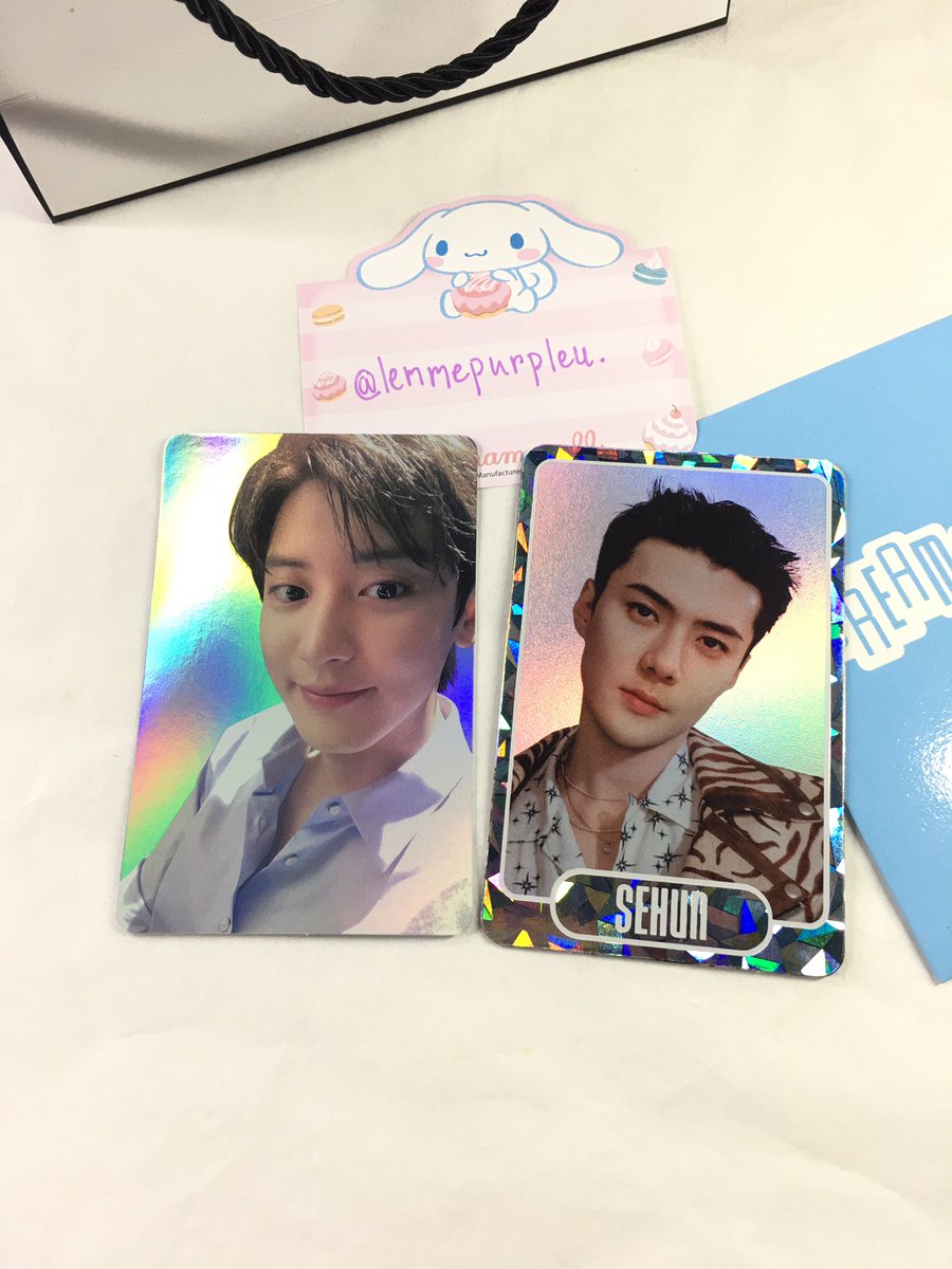 lemmepurpleu's tweet photo. WTS CHANYEOL SEHUN PHOTO CARD  | 찬열 세훈 포카 양도

• All 1150฿
• Pls mention / dm

#ตลาดนัดEXO https://t.co/J1fEY0TcuG