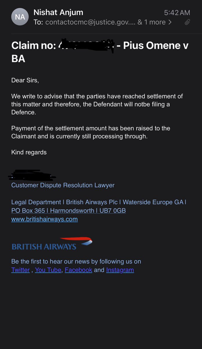 🎄 Holiday PSA: If an airline denies you compensation without proof and the facts seem off, don't just accept it!

Always advocate for yourself - you might end up like me going from ‘delay caused by weather’ to full settlement simply by filing a lawsuit against the airline. In