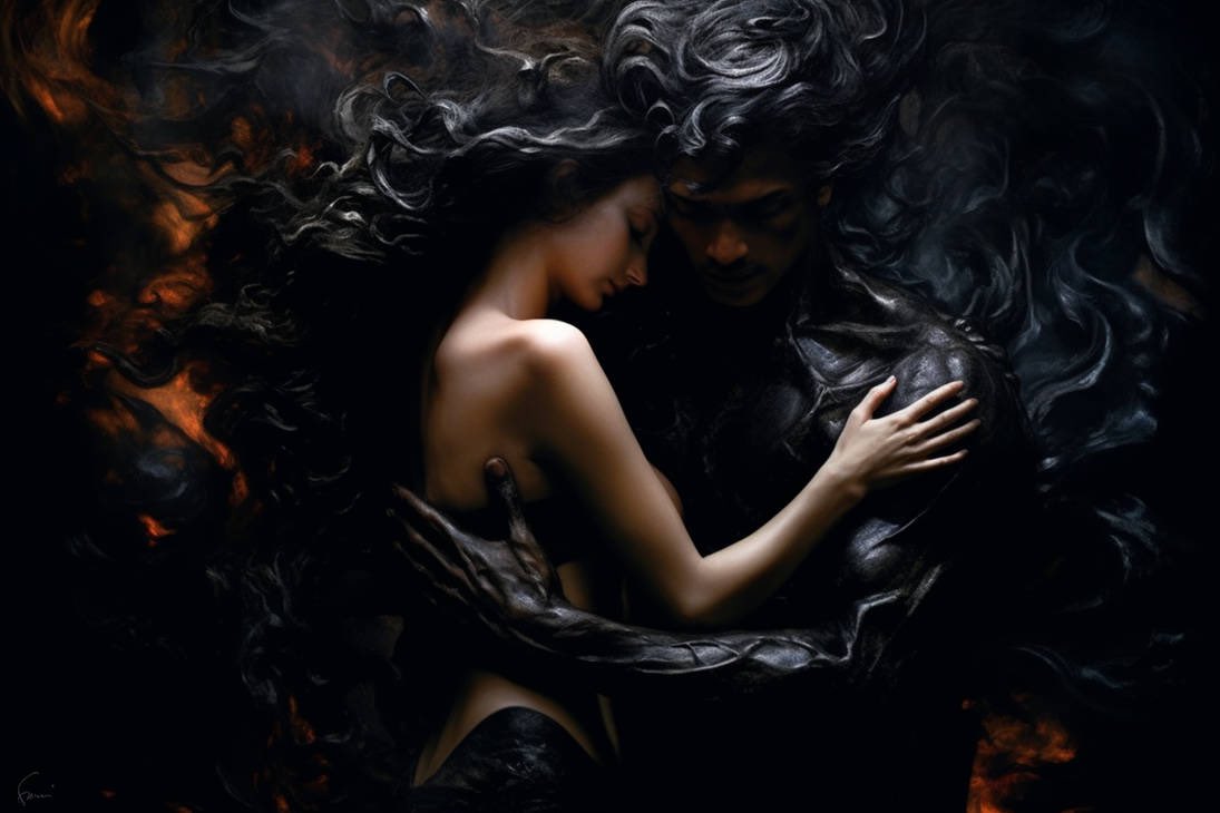 Symphony_Hale's tweet photo. Twilight beckons
In tireless waves
Of pallid hope
And futile days

Of smoke filled nights
Through nightmare haze
Where dreams succumb
And heartbeats glaze

We sink beneath
The underbrush
Of moss drenched steps
And lips bloomed lush

From whispered breath
Of souls dark thoughts
Bleeds ebbing light
And flows teardrops

A stitch of time
We break and bend
Til love succumbs 
This bitter end

#vss365 #futile #beckon #SymphAndJules #pallid @SymphAndJules 📷—skeikkinen
￼