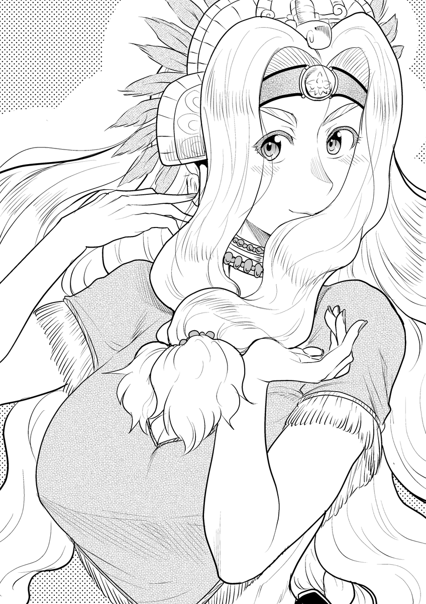 御髪たなびく今日のお姉さん✨ 