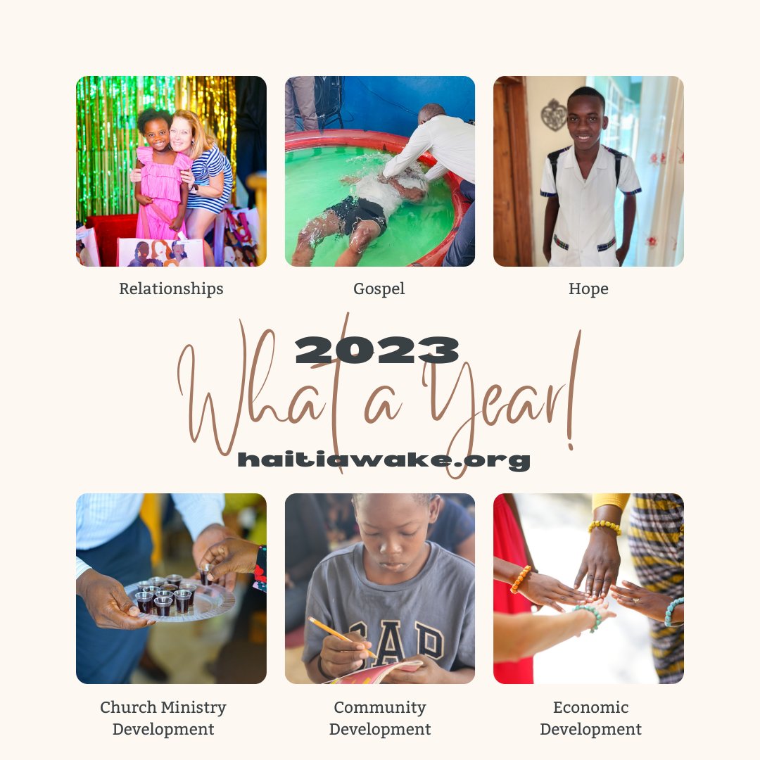 2023 was beyond challenging, but by God's grace, we're still moving forward.
2024, here we come!