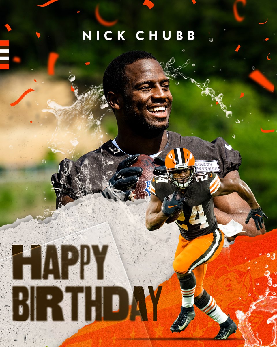 All the birthday love for everyone's favorite Dark Knight, <a href="/NickChubb/">Nick Chubb</a>!