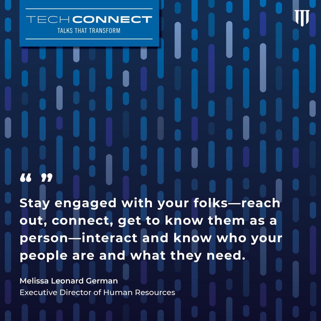 TIAGinc's tweet photo. Hear more from Missy (and other thought leaders across TIAG!) about our commitment at all levels of the organization to be mindful of our culture and make sure employees feel heard, seen, and accepted. #TechConnect #TalksthatTransform
https://t.co/xLInGu28Qg https://t.co/mkKOH1b7wM