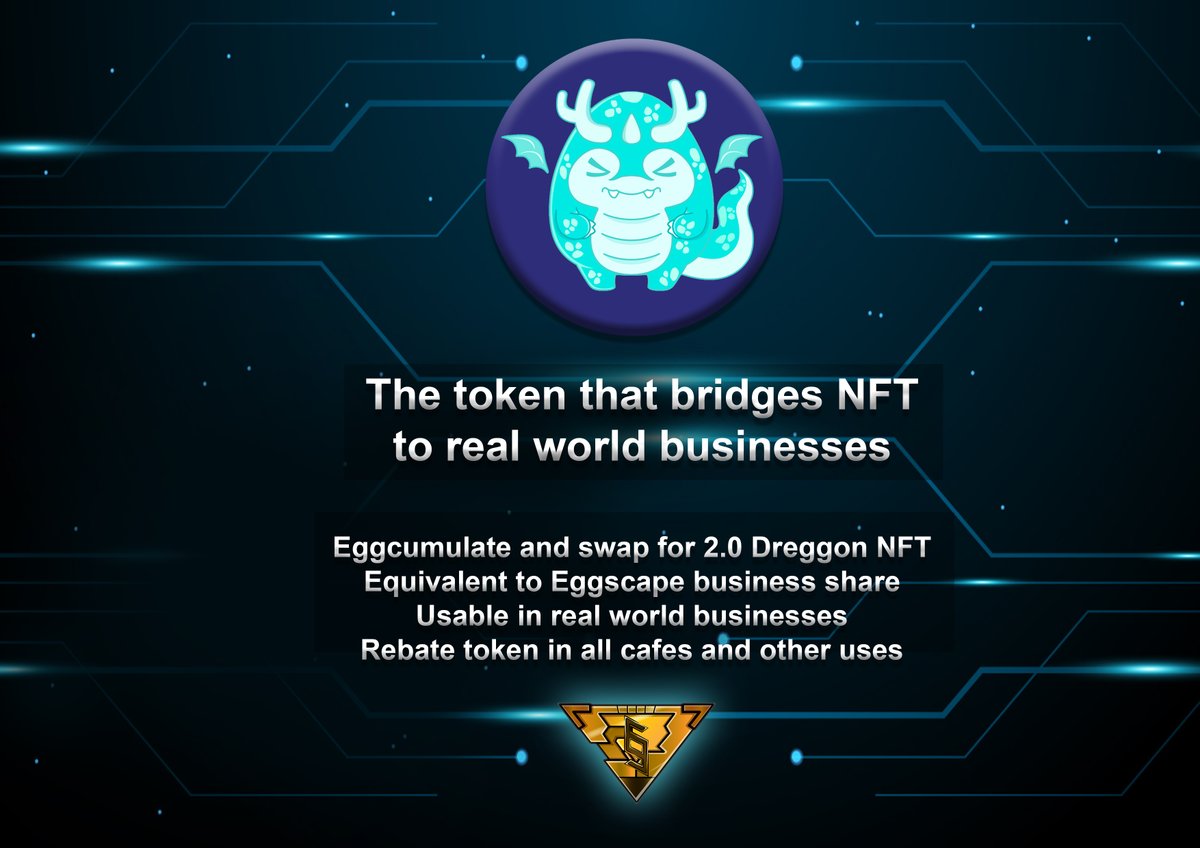 $xcape is coming. A token that bridges #NFT to real world businesses. Mark the new chapter. 100 WALLETS WILL RECEIVE AIRDROP , drop your cardano wallet, Like Repost!

🚀Flexible liquidity value
🚀Accumulate and swap for 2.0 Dreggon NFT
🚀NFT holders can enjoy ADA airdrop from