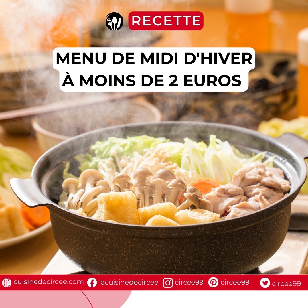 Bonjour mes gourmands ! Alors comme chaque samedi, je vous partage un menu de saison. Aujourd’hui ce sont les menus d’hiver pour le midi à moins de 2 euros
👉 bit.ly/3NIR7cL