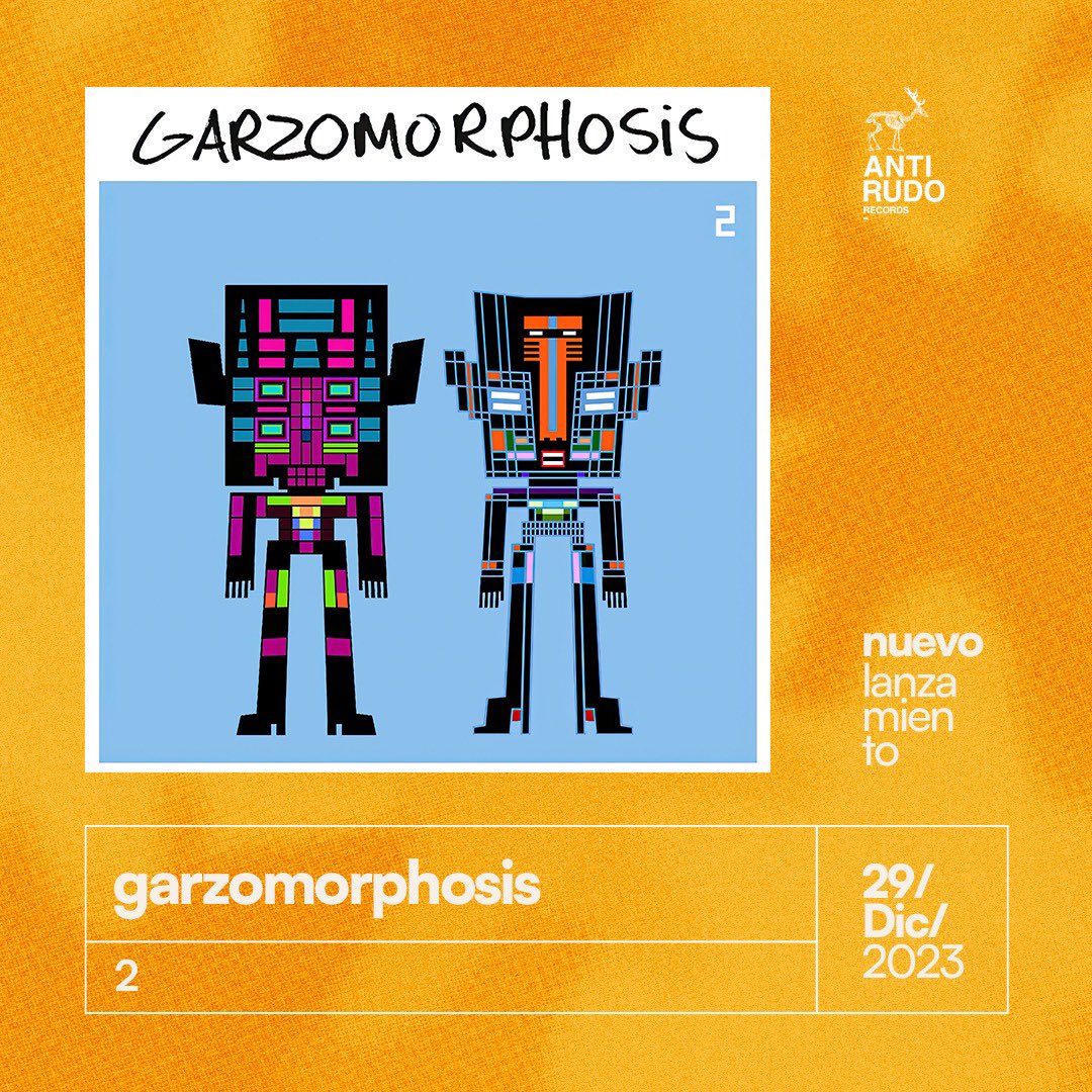 Un último rock para despedir el 2023.

El buen garzito nos regala “2”, un single doble que nos prepara para lo que viene el 2024.

Les dejamos el enlace de presave aquí:

links.altafonte.com/garzomorphosis2