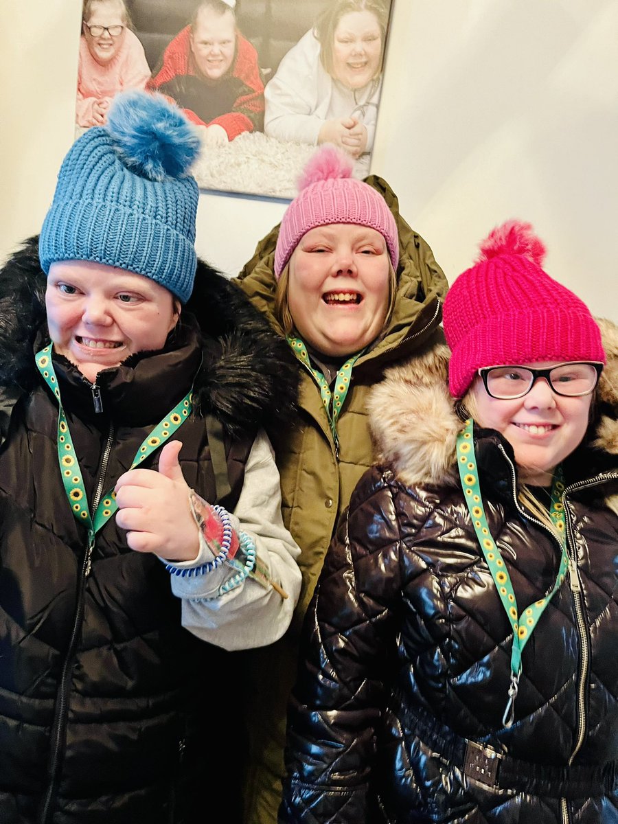 Olivia, Sophie & Evie are Panto Ready 🥰 Bring on the full on dynamics & challenge🙌🏻 😜in an attempt to create smiles & memories.☺️ ( It’s a relaxed performance so hopefully that will help .) Wish us good luck 😜 #RareGenetics #LearningDisability #FindTheSmiles 😍