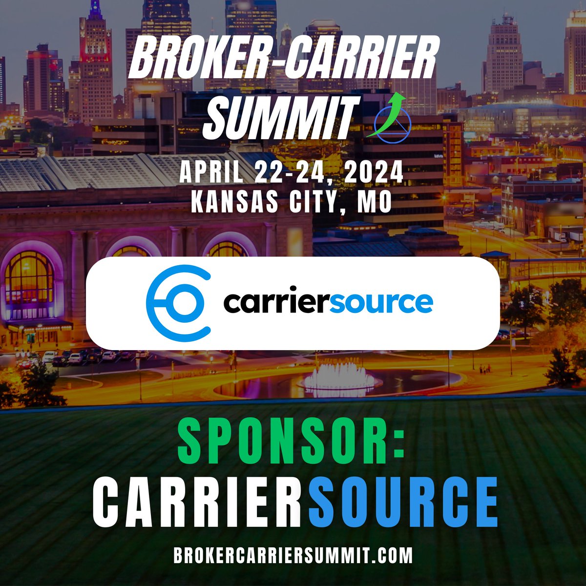 BCS_Network's tweet photo. 🚨 SPONSOR ALERT 🚨

CarrierSource is a carrier review website made for trucking companies to build a fair reputation online while providing brokers and shippers another layer in their vetting process with peer reviews. 

#brokercarriersummit #bcskc24 #bcscrew https://t.co/SW9R0geyg4