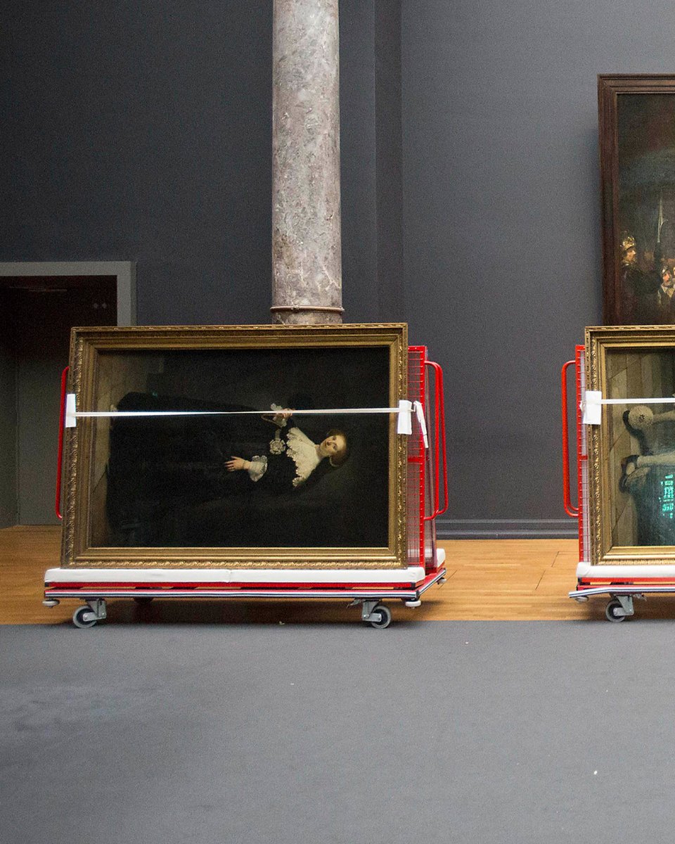 rijksmuseum's tweet photo. Just a few more weeks until our beloved couple Marten &amp; Oopjen will travel to France for an extended stay @MuseeLouvre. 👋 Time for a throwback to 2016, when we welcomed Marten &amp; Oopjen for the first time at their Amsterdam home… 🥁

🚨Discover more: https://t.co/upiSCdZLnj https://t.co/5pcSaezcov