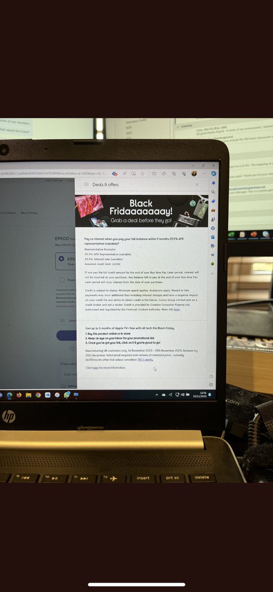 Mat12081981's tweet photo. @AppleTV @AppleSupport I purchased a product from @currys on 22nd November, coming with 5 months of Apple TV.  The code had already been used. 5 weeks on &amp; Currys despite promising a new code this has not been sent. Are Currys upholding the standards of Apple? Very poor. https://t.co/D88O8s3JKb