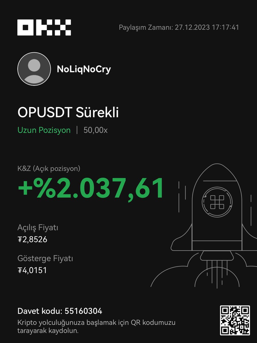 #OP #OPUSDT
Sağol kral ✅💵