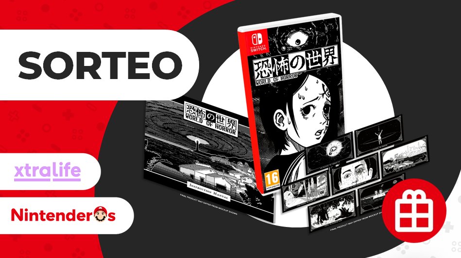 ¡Sorteamos una copia física más de World of Horror para Nintendo Switch gracias a <a href="/xtralife_es/">xtralife</a>!  

1⃣ Da RT aquí 
2⃣ Suscríbete a nuestro canal de YouTube: youtube.com/@NintenderosTe…

¡Suerte! - nintenderos.com/2023/12/sortea…