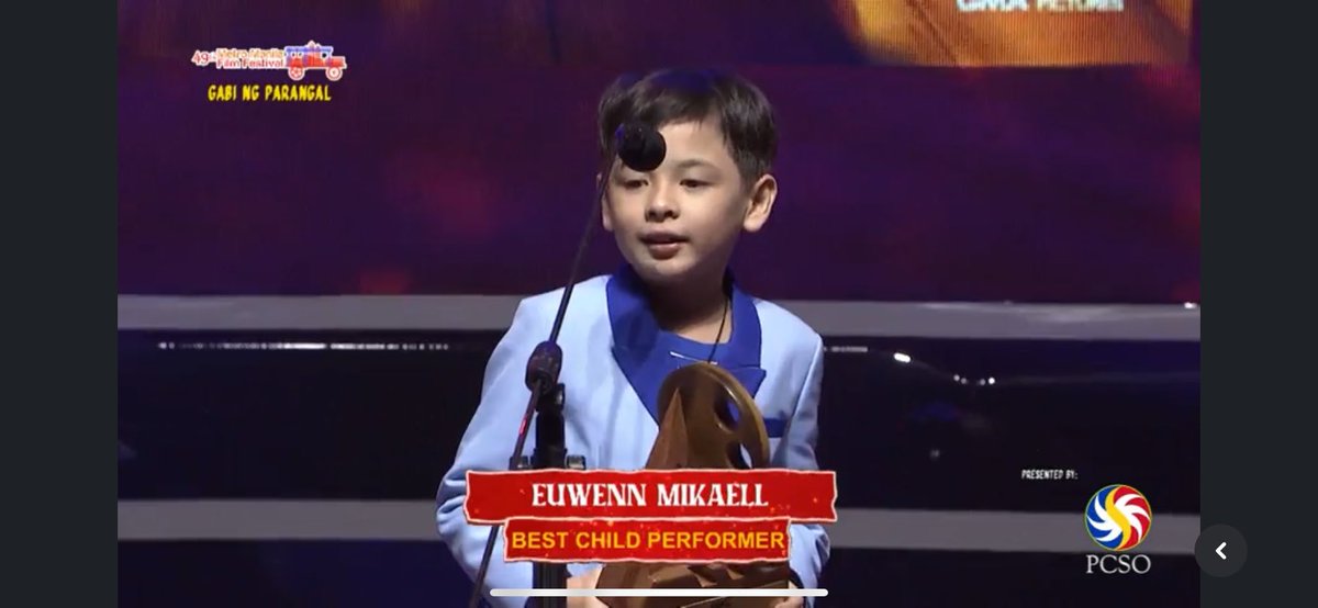 MrDeGuzman28's tweet photo. Nagbabalik "GMA PICTURES"

FIREFLY AWARDS

1. BEST CHILD PERFORMER (EUWENN MIKAELL)

2. BEST IN SCREENPLAY

3. BEST PICTURE

#FireflyMovie 
 #MMFF2023 https://t.co/dvu5N4XyVr