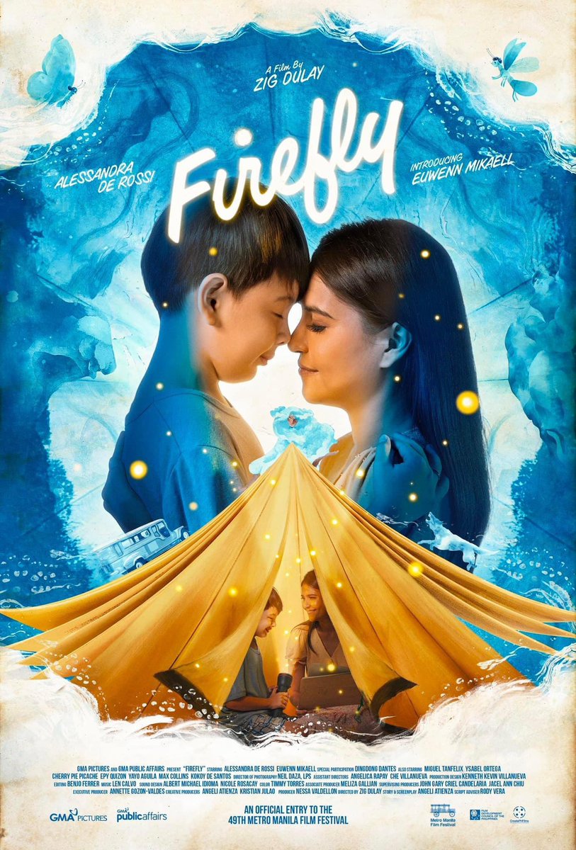 Firefly won the most prestigious and most coveted award of any film ceremony - Best Picture. Firefly is the overall best film of this year's MMFF.

What a comeback GMA Pictures!!!

#FireflyMovie
#MMFF2023