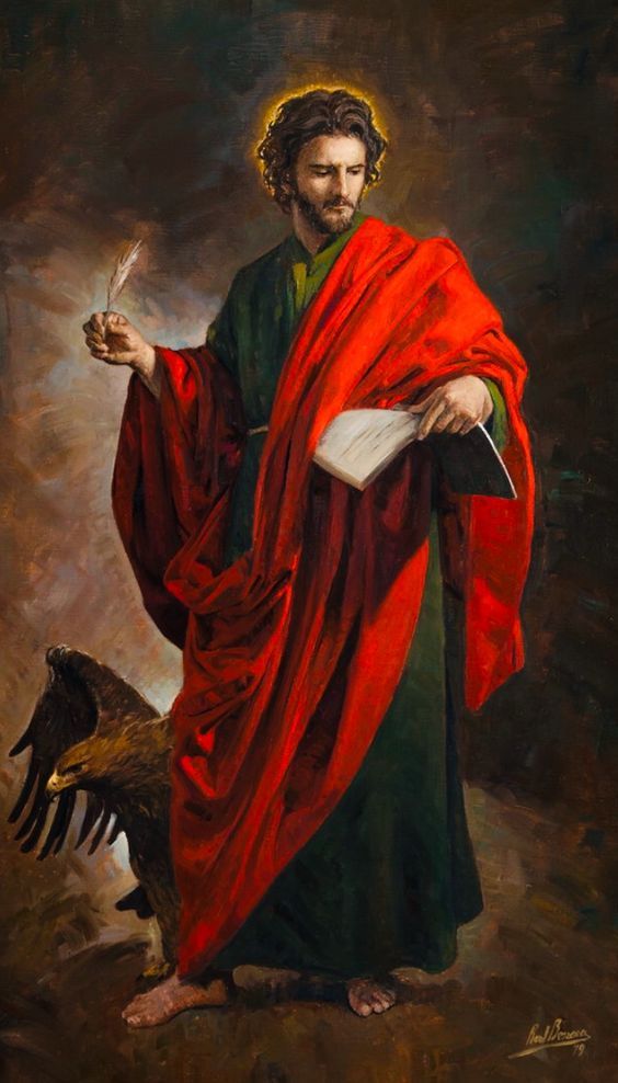 Fête de Saint Jean l'apôtre

« Car Dieu a tant aimé le monde qu'il a donné son Fils unique, afin que quiconque croit en lui ne périsse point, mais qu'il ait la vie éternelle. » – Évangile de Jean 3:16
