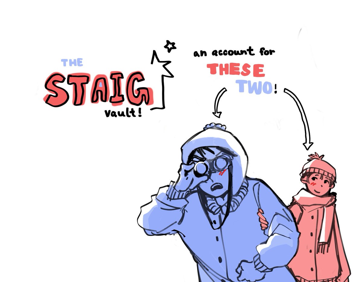 📌 heyo ! ★ welcome to the #staig vault !
where everything is aaalll about staig / cran
read more below ◜⁠✧