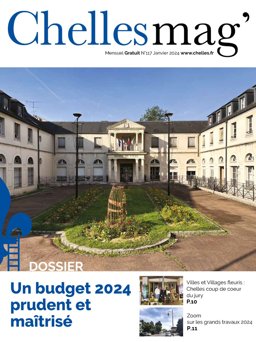 VilleChelles's tweet photo. [CHELLESMAG']

📭 Le Chellesmag' du mois de janvier arrive bientôt dans vos boîtes aux lettres ! 😉

➡️ Consultez-le sans plus attendre ici : https://t.co/tb7ZjW89OA 

#chellesmag #information #actualité #villedechelles https://t.co/mia5qeqSQU