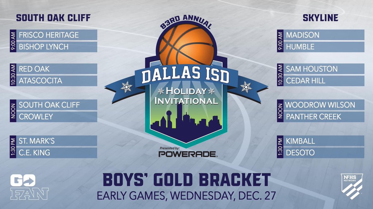 Kimball vs Desoto today at 1:30pm at Skyline High <a href="/JFKimballBBall/">Kimball HS Boys Basketball</a>