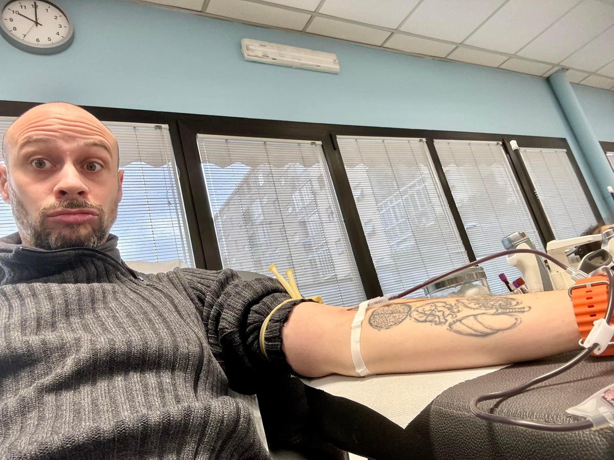 mariocaldera's tweet photo. Ho iniziato tardi…
Ma non è mai troppo tardi per fare una cosa bella…
DONATE DONATE DONATE…
C’è sempre bisogno!!! 
❤️💫🙏🏼
AVIS Intercomunale "Arnaldo Colombo" Torino OdV
AVIS Nazionale - Associazione Volontari Italiani Sangue OdV https://t.co/HyYlSyVOMh