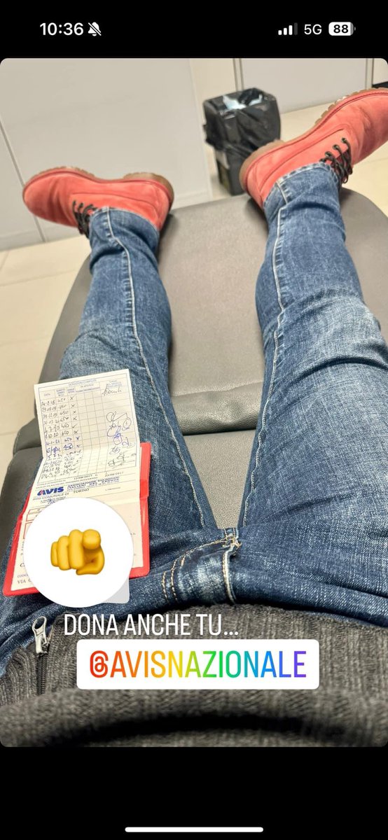 mariocaldera's tweet photo. Ho iniziato tardi…
Ma non è mai troppo tardi per fare una cosa bella…
DONATE DONATE DONATE…
C’è sempre bisogno!!! 
❤️💫🙏🏼
AVIS Intercomunale "Arnaldo Colombo" Torino OdV
AVIS Nazionale - Associazione Volontari Italiani Sangue OdV https://t.co/HyYlSyVOMh