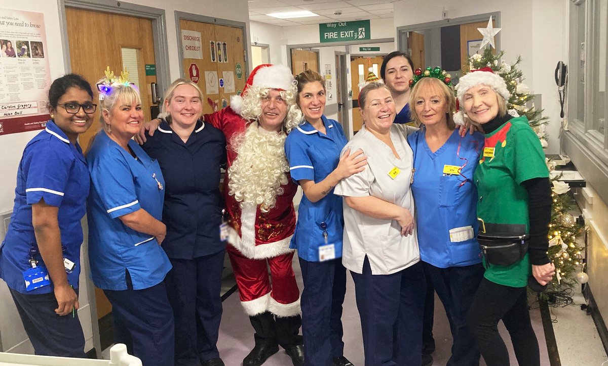 Thank you to those colleagues who are working over the festive period, whether that be in one of our hospitals, out in the community, or in one of our support services.

We thank you for keeping our patients and services safe this Christmas❤️