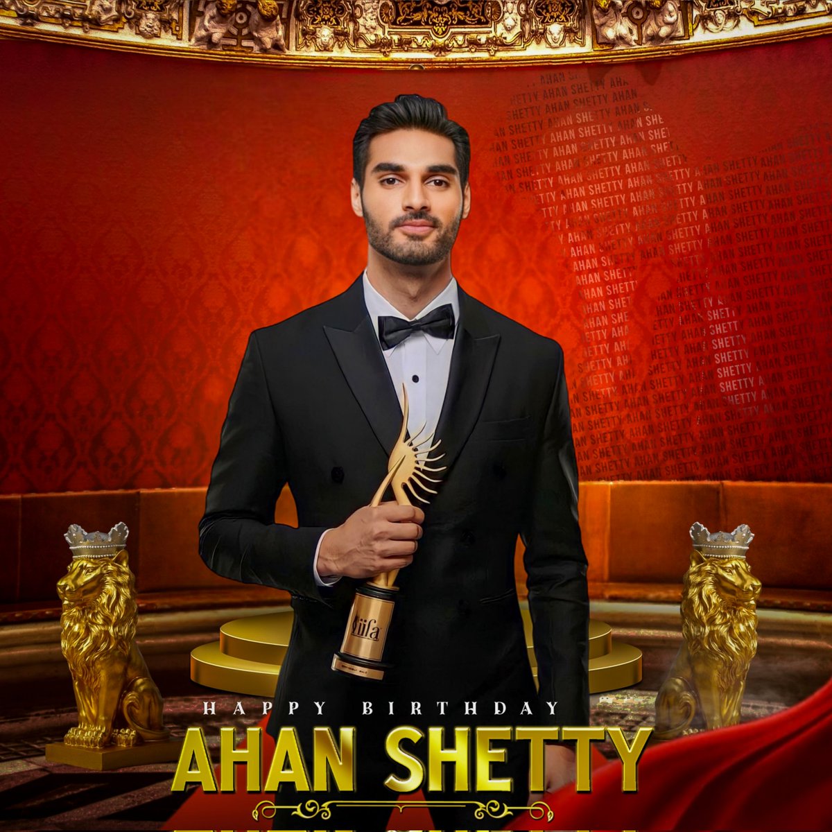 VijayNorthTrend's tweet photo. Happy Returns of the Day #AhanShetty. We recognised you from Tadap but wanna see more from you. 

Wishing you a great year ahead with this CDP.

HBD AHAN SHETTY https://t.co/PAQrBv3QBt