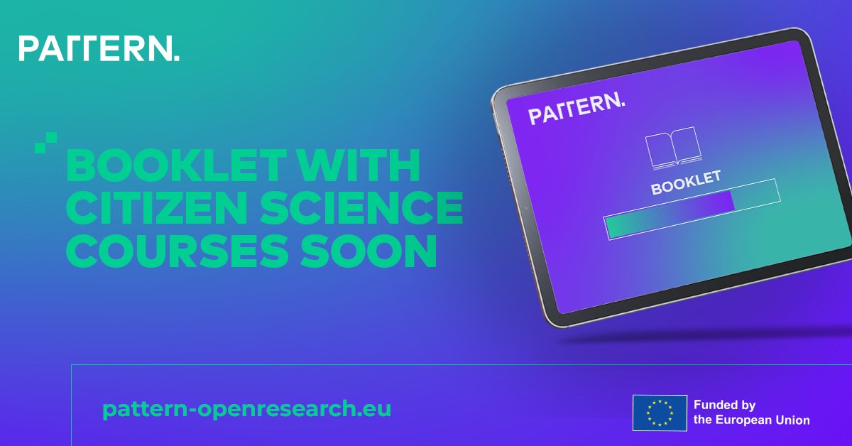 PatternEU's tweet photo. Ready to level up your skillsβ @AarhusUni_int has been mapping out #learning opportunities for researchers in many #OpenRRI fields like #CitizenScience.
πThe booklet with the free courses will be available for download π.
Stay tuned!
@CORDIS_EU @REA_research https://t.co/TRWYVyJeaW