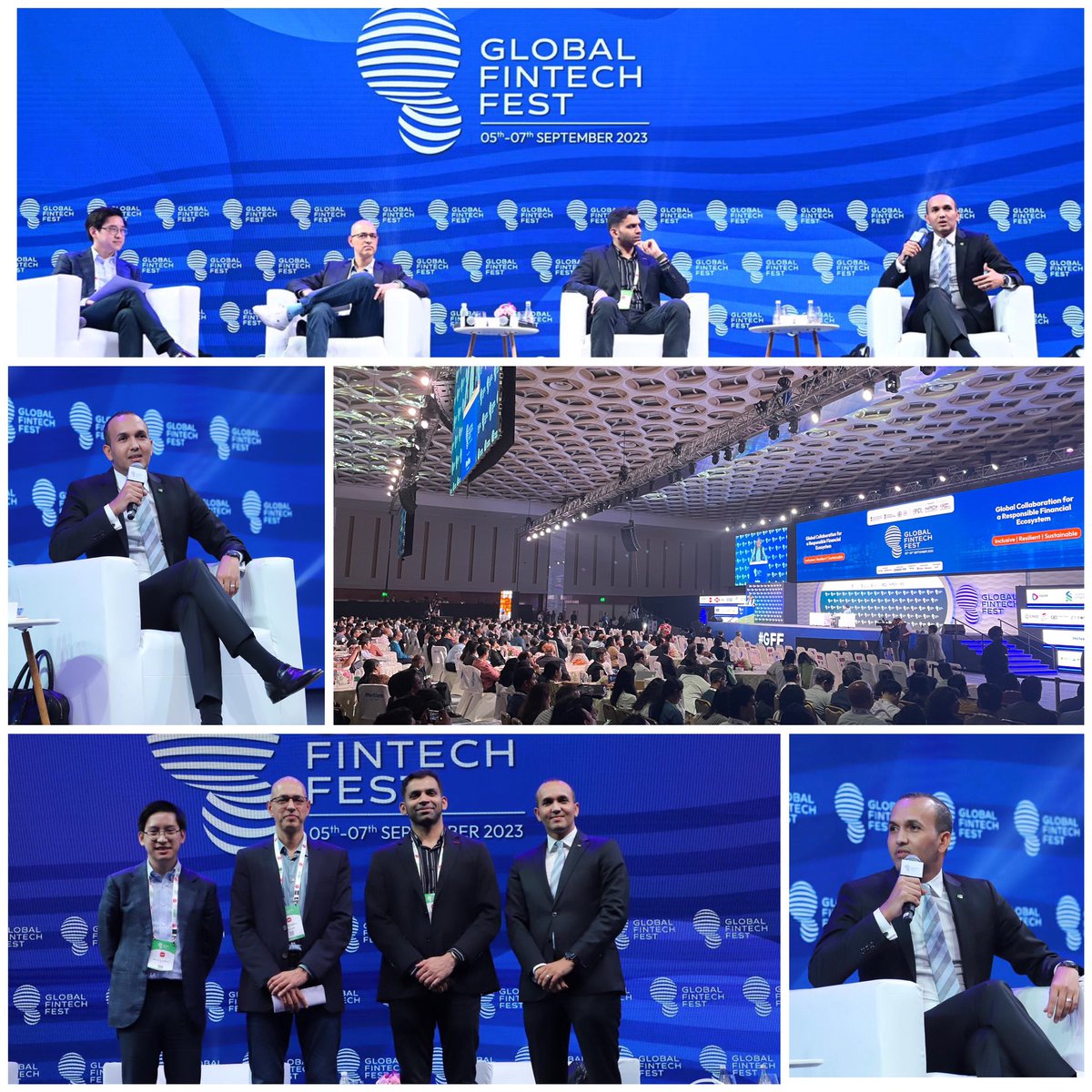 Global Fintech Fest 2023, held in Mumbai (India) where I was « Guest of Honor » and keynote speaker to talk about the recent research trends about the impact of Fintech on financial inclusion and how Fintech is transforming the African continent
<a href="/NPCI_NPCI/">NPCI</a> #Fintech