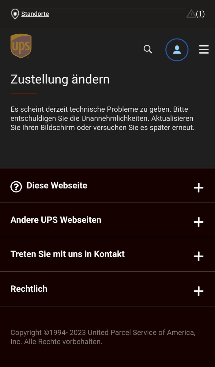 migimonbvb09's tweet photo. @UPS Wieso kann ich die Zustellung meines Pakets nicht ändern?

Der Postbote hat heute nicht gewartet nach dem Klingeln und ist einfach abgehauen... Der am Telefon versprochene Rückruf ist bis jetzt immer noch nicht erfolgt. 

Morgen ist keiner da und wir brauchen eine Lösung... https://t.co/7tmLwildJy