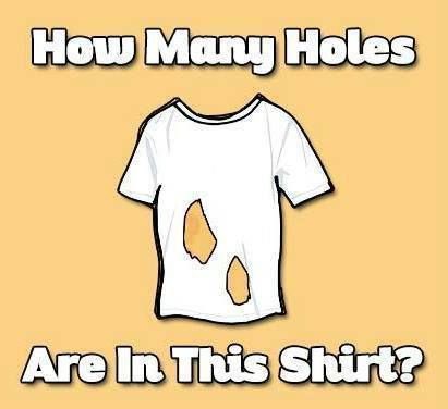 How many holes do you see?