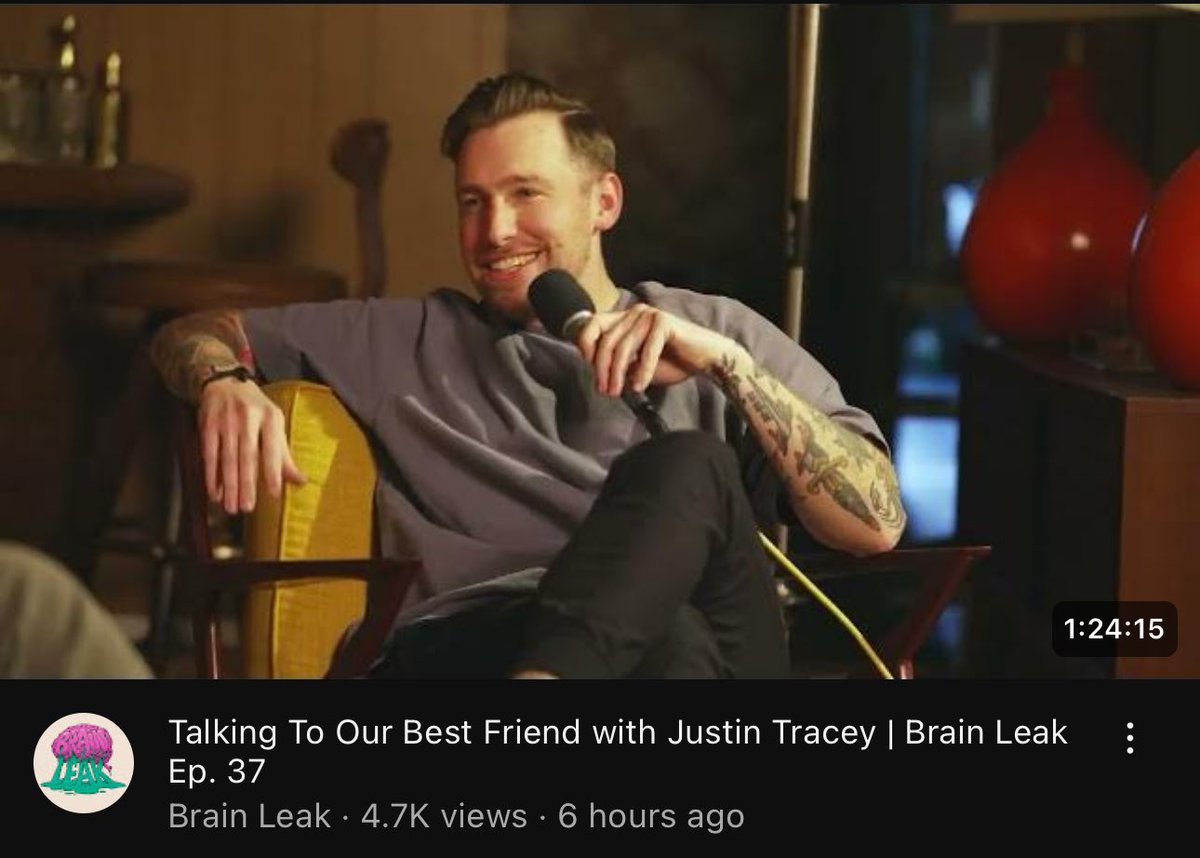 🎥 New Brain Leak ep on <a href="/YouTube/">YouTube</a> ⬇️

youtu.be/WC2nc_nx9kM