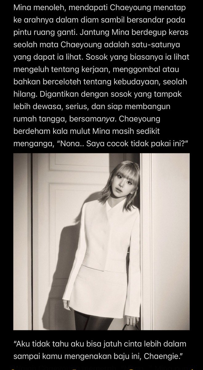 LokalMichaeng's tweet photo. Putih.
#NonaMina #MiChaengAU #twice #randomupdate https://t.co/nJBOQlHl7J