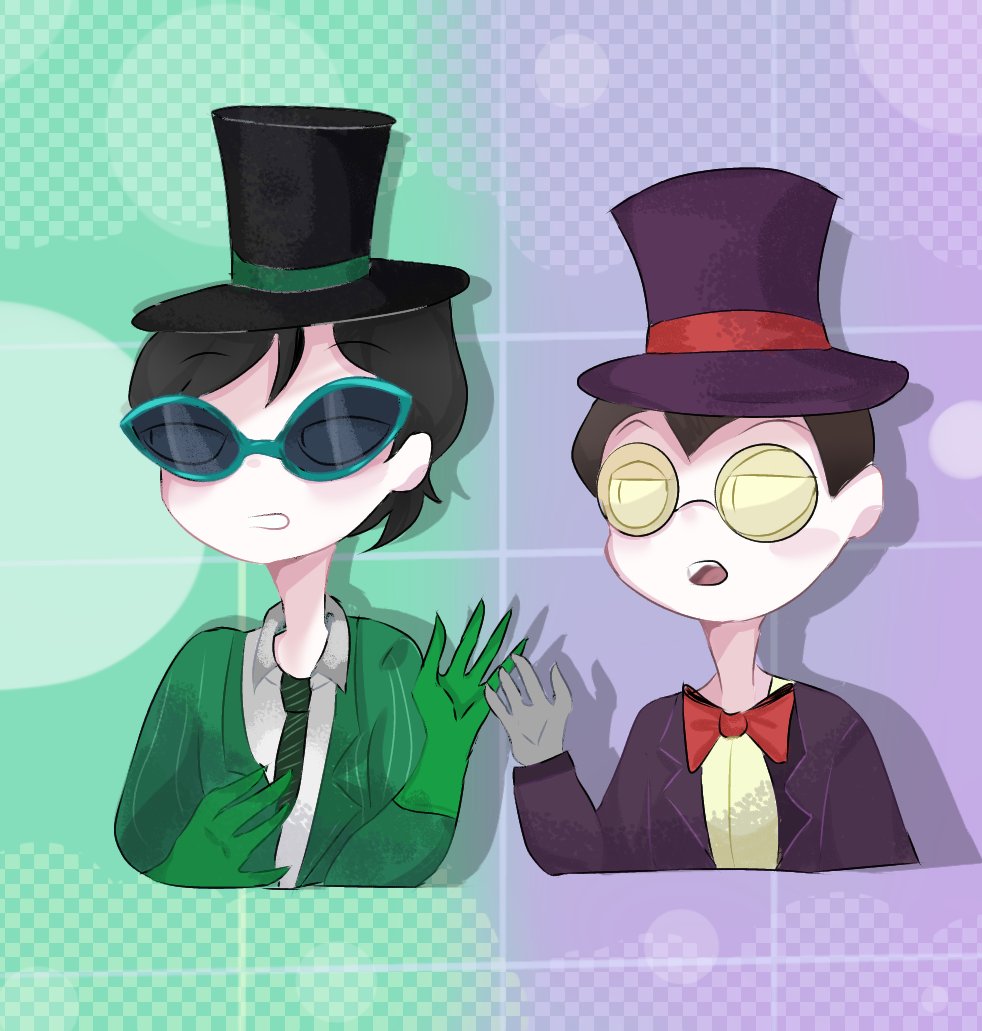 Onceler and Warden #onceler #thelorax #Warden #superjail #crossover #ibisPaintX #digitalart #anime