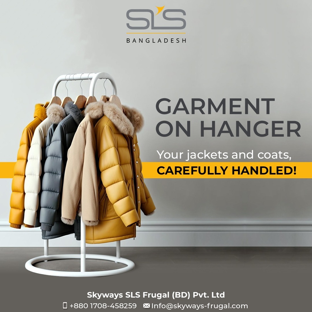 Skyways_BD's tweet image. Your jackets and coats are in good hands – carefully handled, arriving with the same grace as when you left them on the hanger.

#shipcoats #shipjackets #LogisticsWin #WardrobeEssentials #ShippingSolutions #CareInEveryStep #LogisticsExcellence #ClothesOnTheMove #slsbangladesh