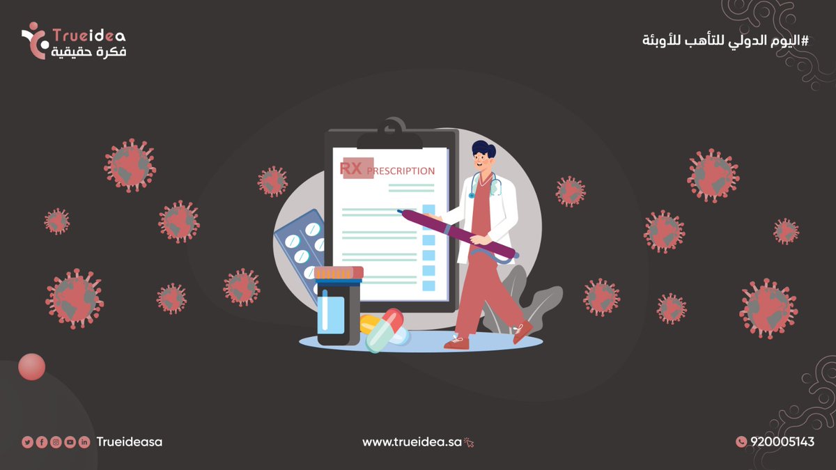 اليوم الدولي للتأهب للأوبئة 

#اليوم_الدولي_للتأهب_للأوبئة #تروايديا #فكرة_حقيقية #trueidea