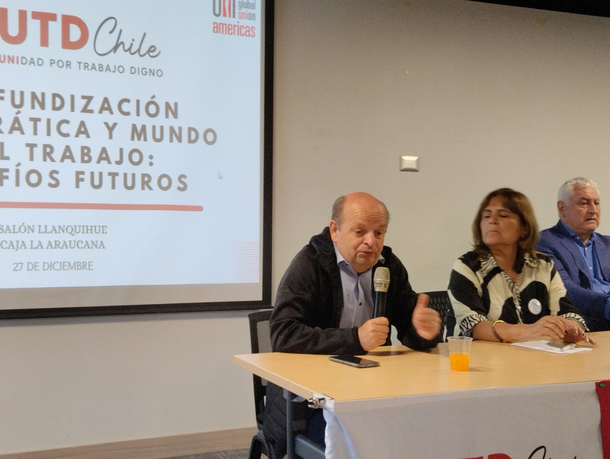 REDUNIChile's tweet photo. @uniamericas @guillier @marcio_monzane @fenassap @FenasinajN @Sindical_cl @radiousach @AlexisCortesMs @latamgremial @RNuevoMundo @Claupascualgrau @Prensa_Karol @gloflowers 🗣️📢 "Nosotros como #Conagra nos sentimos apoyados en unidad sindical por @UTDTrabajoDigno", señala el Presidente de #Conagra @JuanPal77161181, que en el encuentro enfatizó las mociones de @uniglobalunion @uniamericas para fortalecer la fuerza sindical a nivel global. https://t.co/58NGBNvWnb