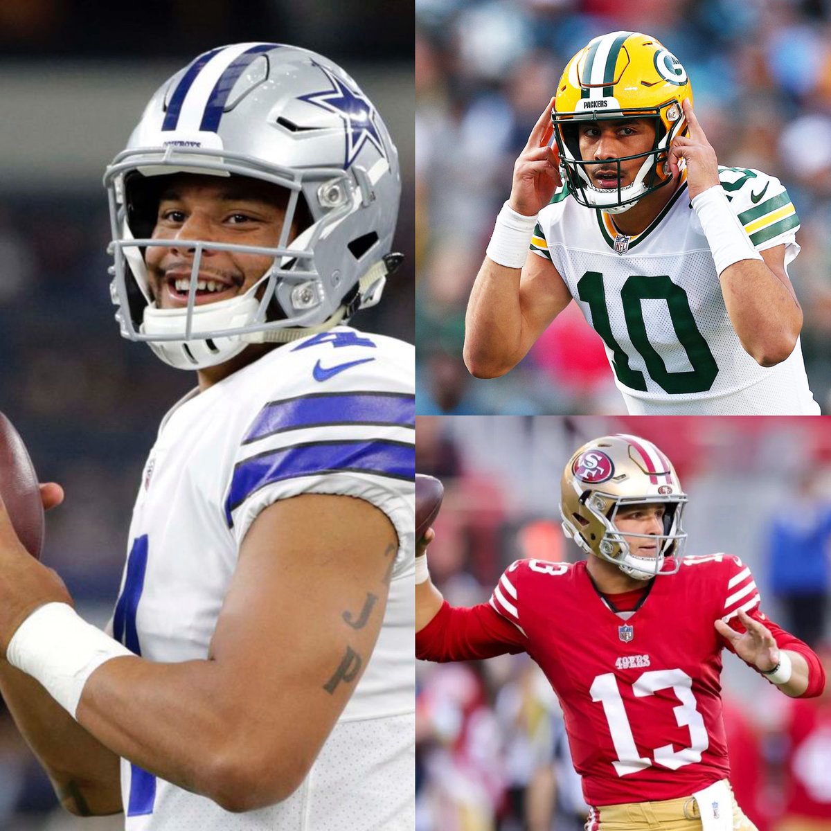 Most games this season with multiple passing TDs and 0 INTs:

Dak Prescott - 7
Brock Purdy - 7
Jordan Love - 7
